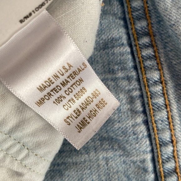 AGOLDE Jamie High Rise Jeans - Picture 4 of 7